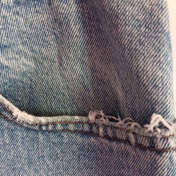 MEN'S LEVI'S RED TAG 505 FADED DISTRESSED JEANS  33 X 30 - Picture 10 of 11